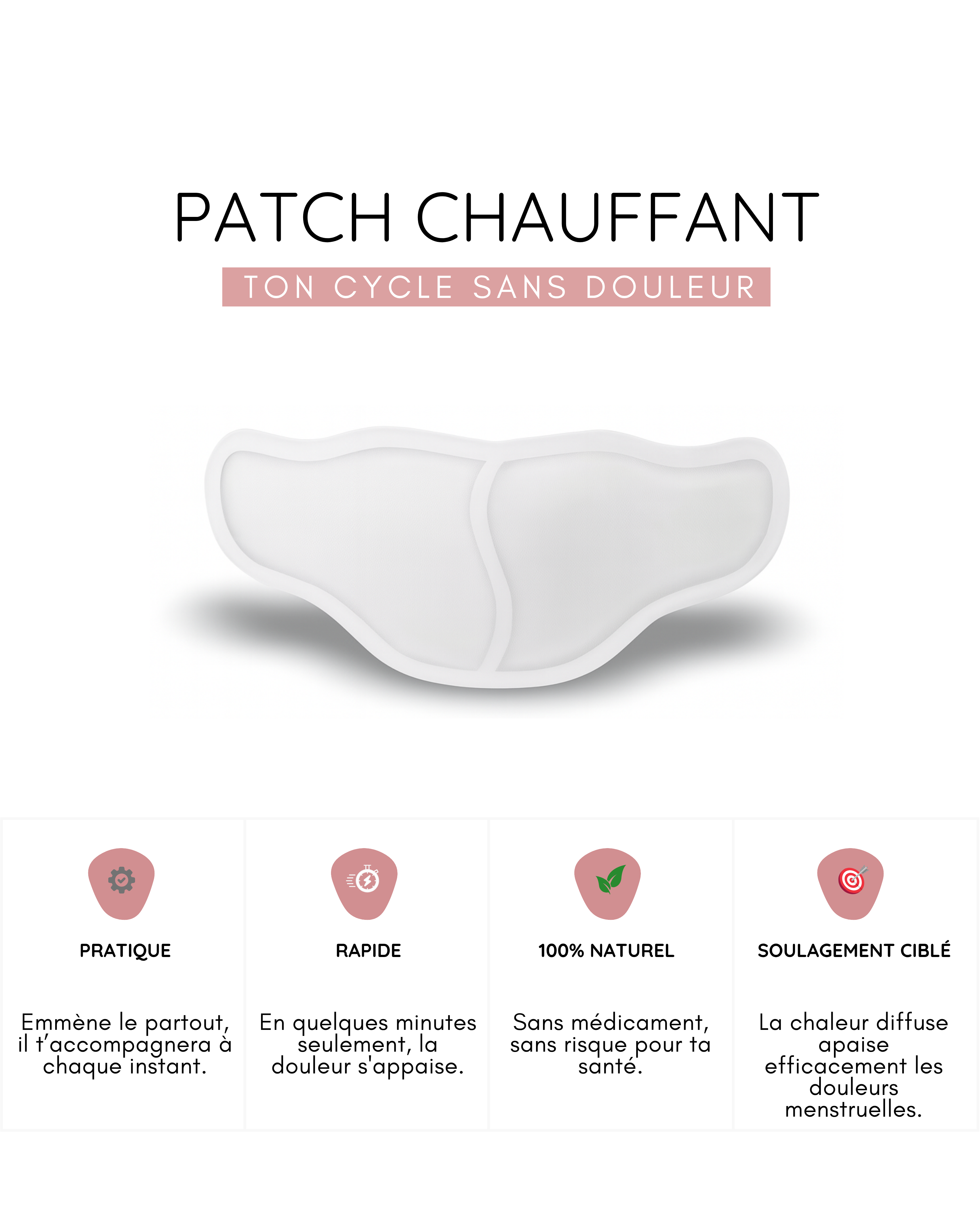 PATCH MENSTRUEL CHAUFFANT